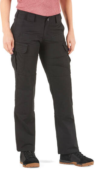 5.11 Women's Tactical Stryke Pant in Black with articulated knees